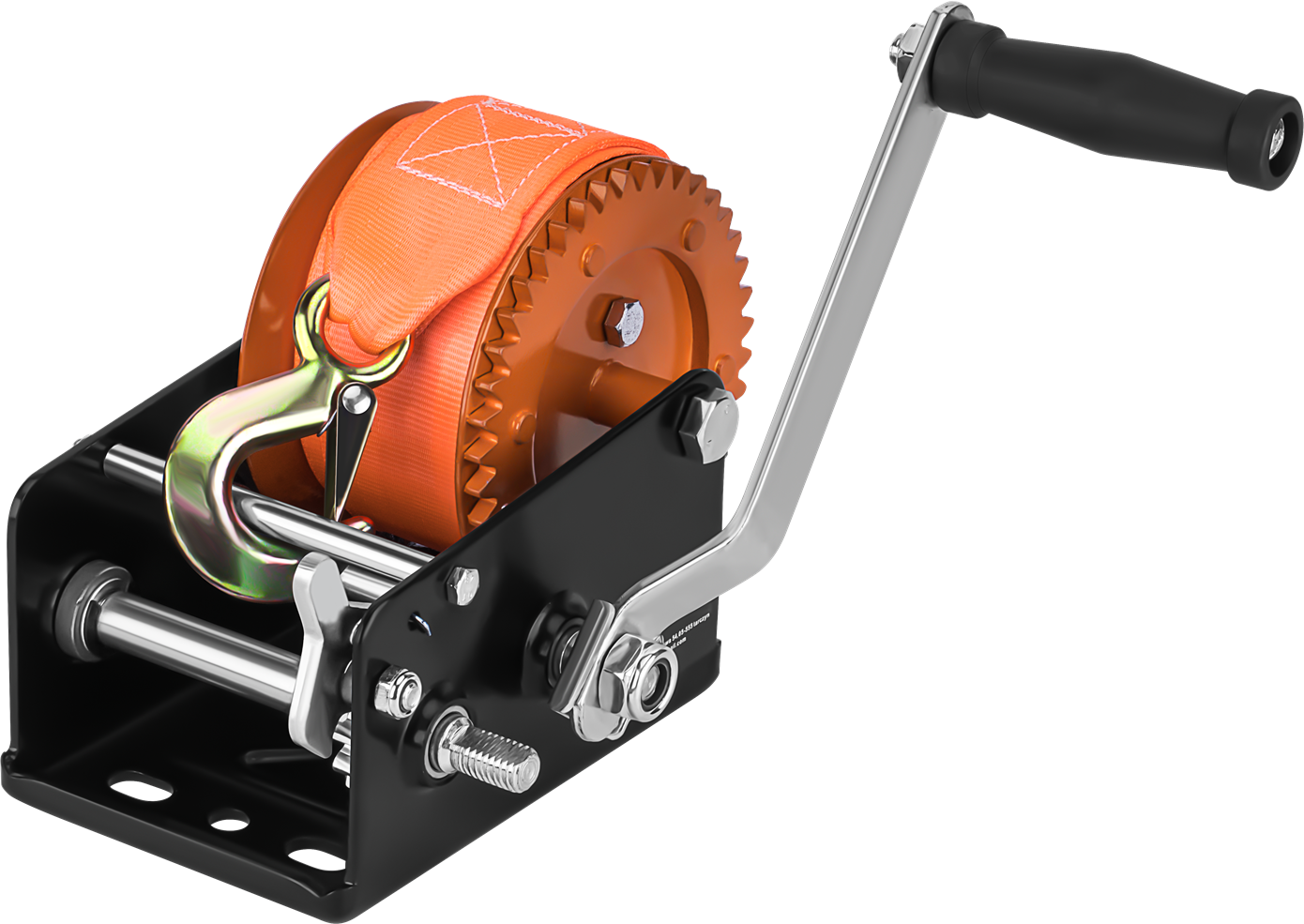 Řemenový naviják 2500 lbs KD1314 – celkový pohled