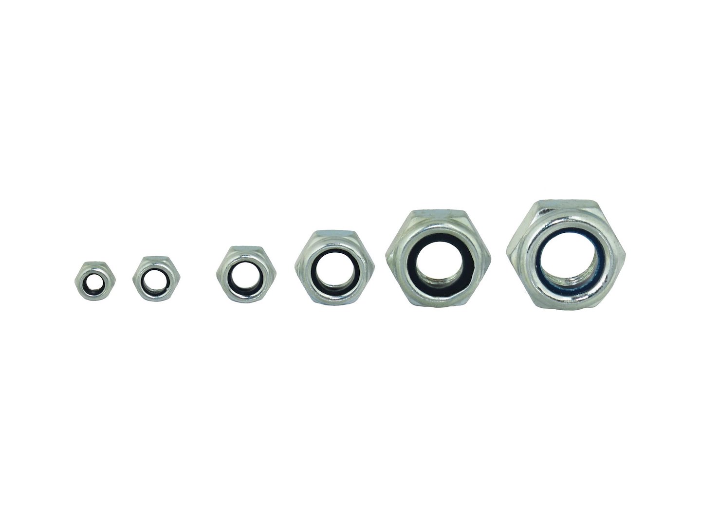 Sada pojistných matic s těsnicím prostředkem, 146 ks – Geko 2