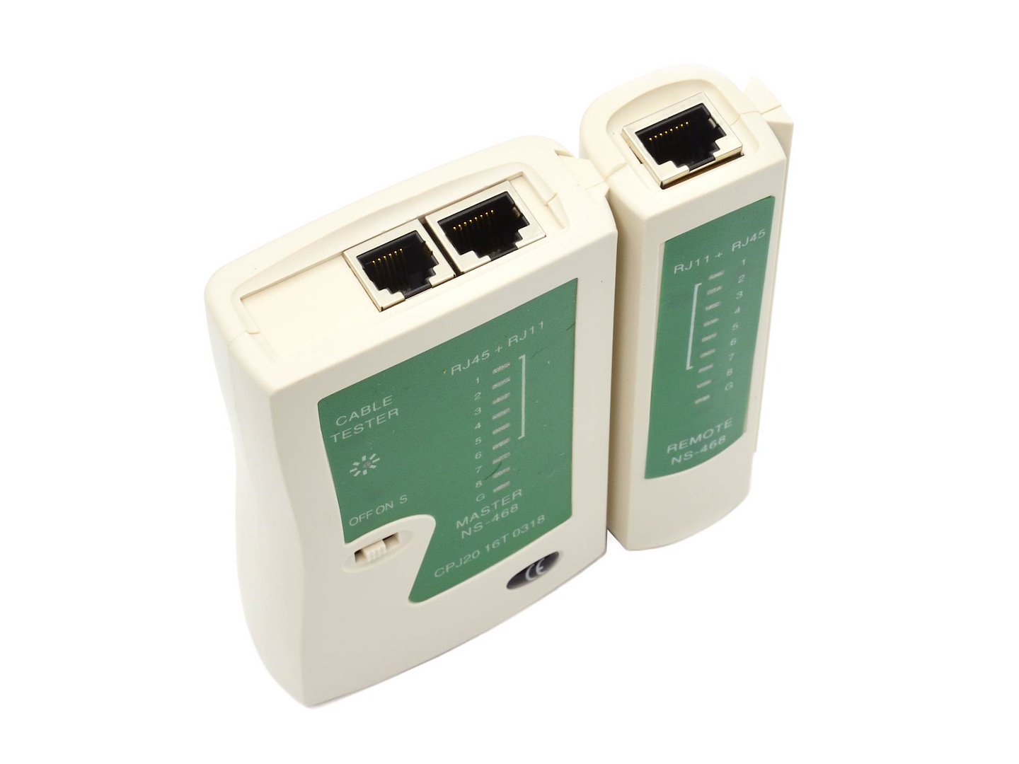 Sada síťových nástrojů RJ45 Geko – krimpovací kleště, tester, nůž Krone 4