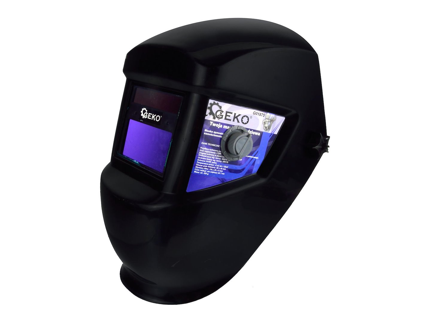 Samostmívací svařovací maska GEKO (G01875) 4