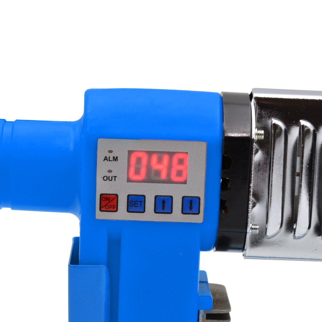 Svařovačka trubek PVC 16–63 mm LCD – Geko G81034 5