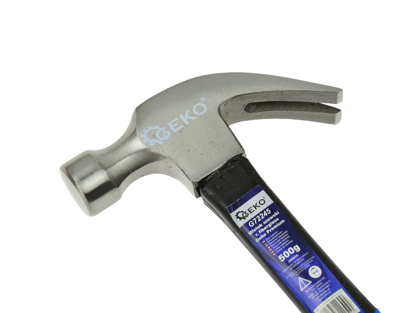 Ševcovské kladivo 500 g s rukojetí fiberglass – Geko Premium 2