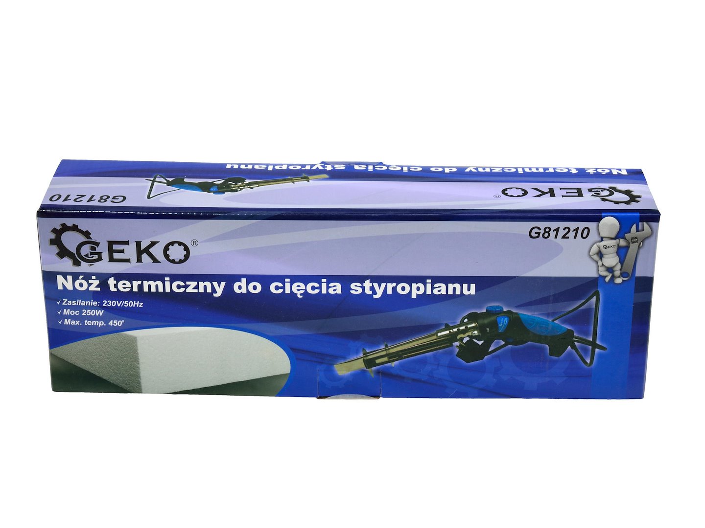 Tepelný nůž na řezání polystyrenu 250 W – Geko G81210 5