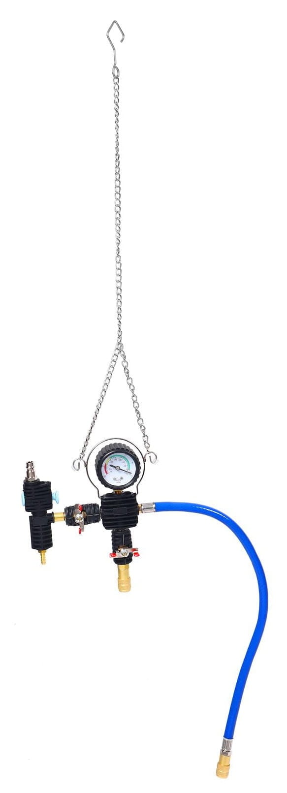 Tester těsnosti chladicího systému KD12501 – manometr detail