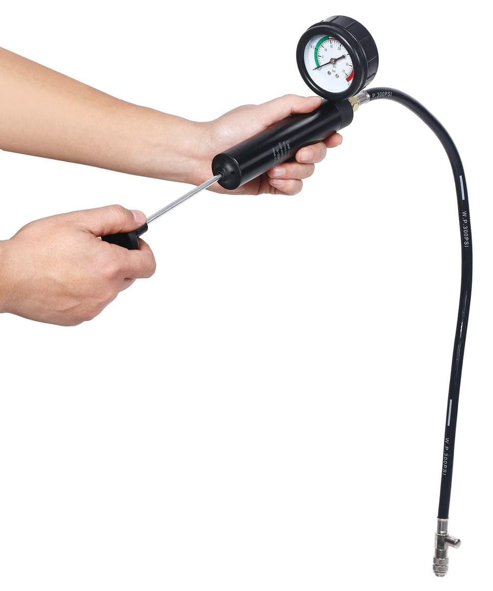 Tester těsnosti chladicího systému KD12501 – kufřík s vložkami