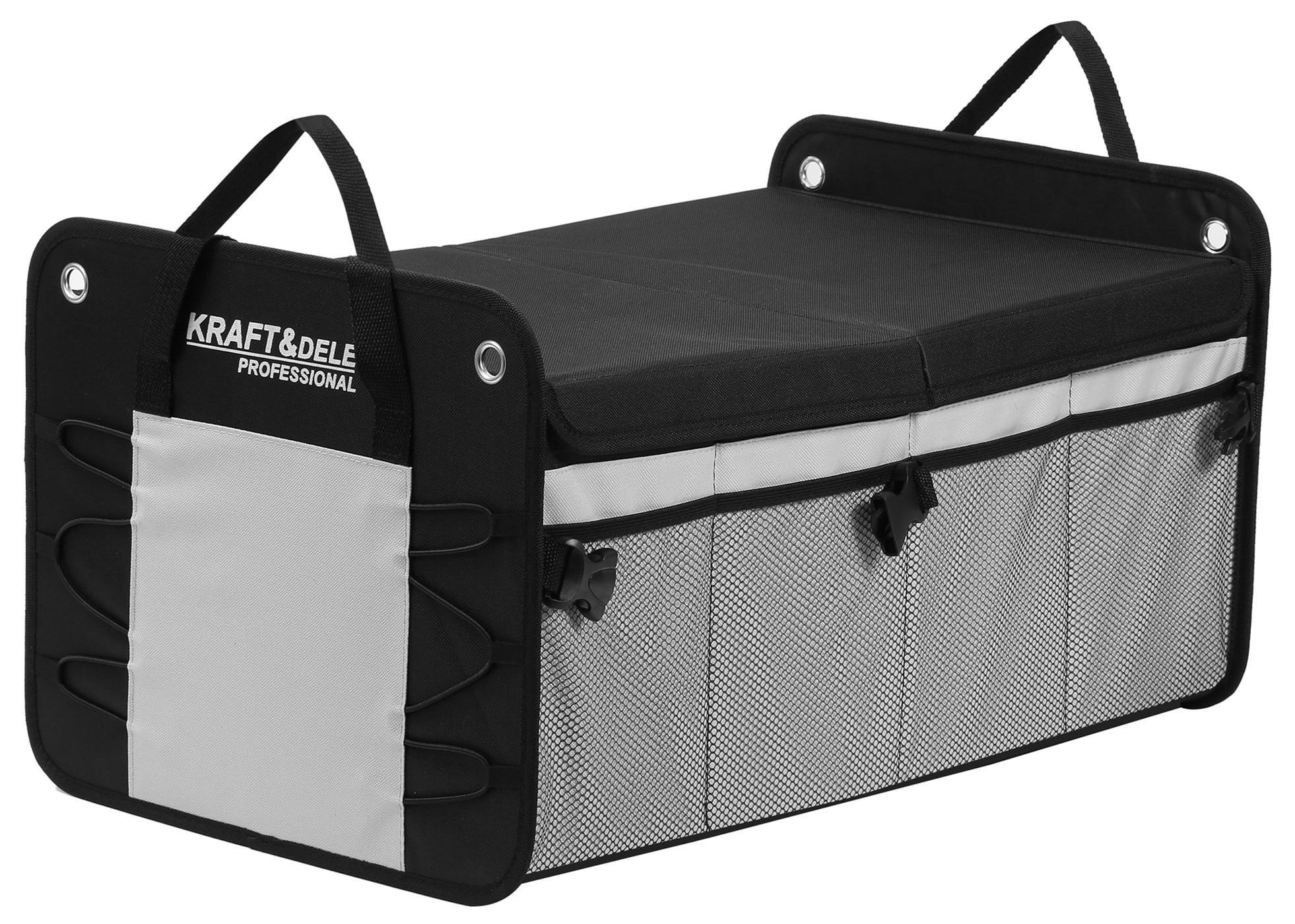 Univerzální skládací auto organizér KRAFT&DELE KD11881 – použití v kufru auta