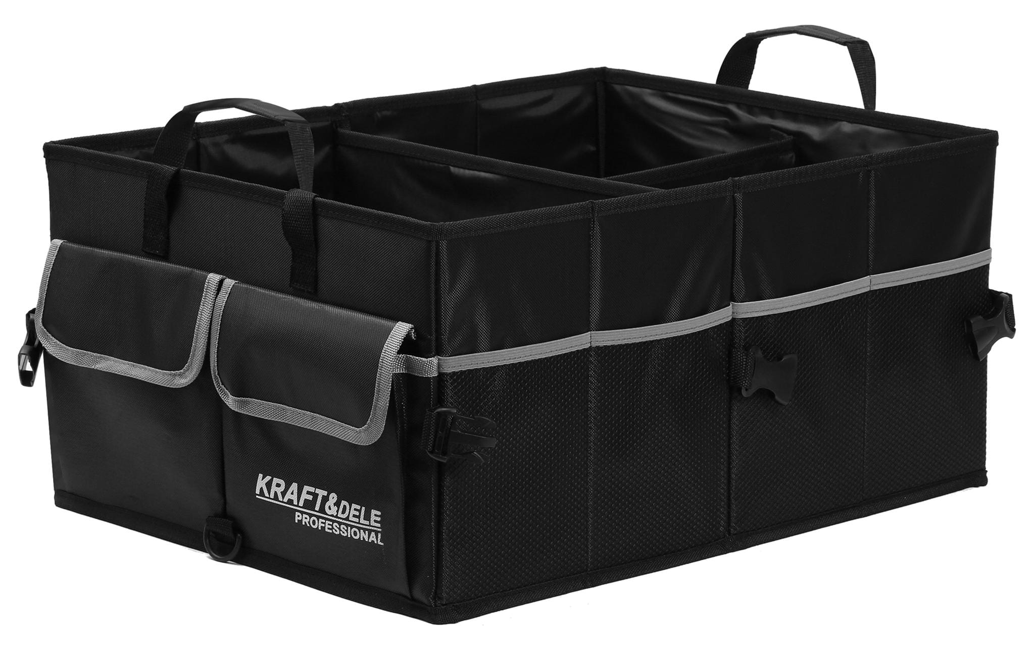 Skládací organizér do auta KRAFT&DELE KD11884 – nákupy v kufru
