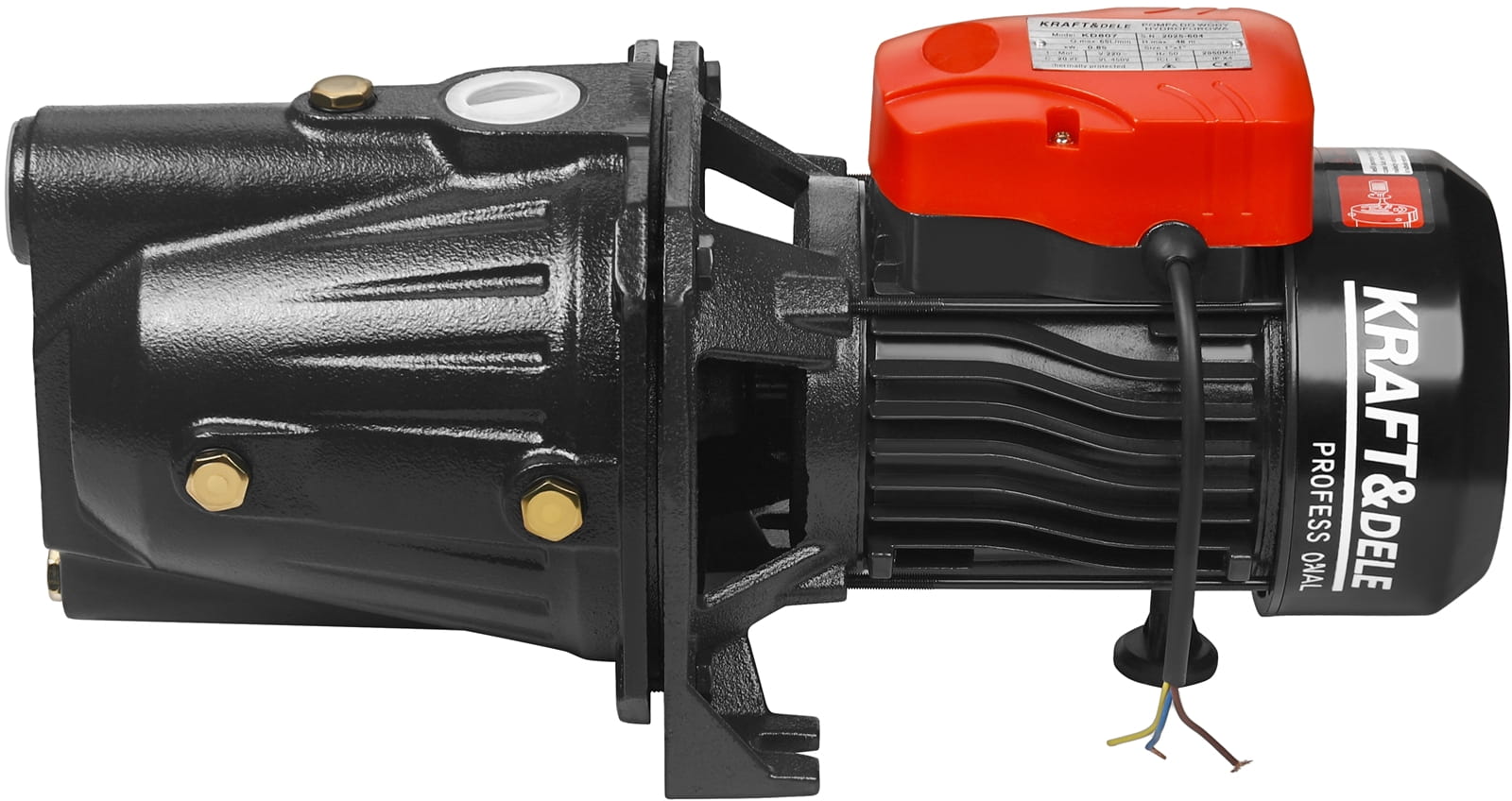 Zahradní čerpadlo KD807 – detail motoru 850 W