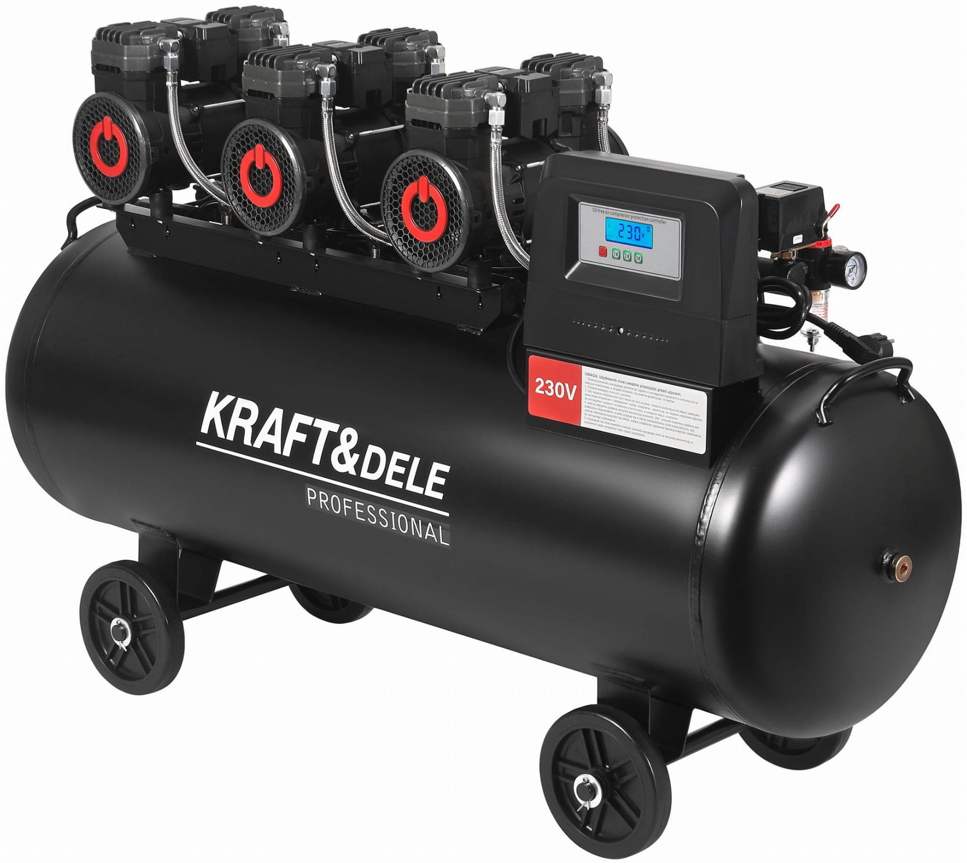 Kraft&Dele KD4084 – celkový pohled na kompresor