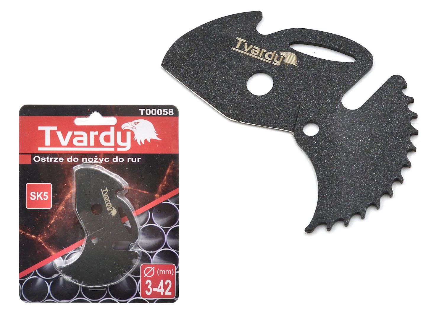 Vyměnitelná čepel pro nůžky na trubky a pesle 0–42 mm Geko SK5 200 ks — Celkový pohled
