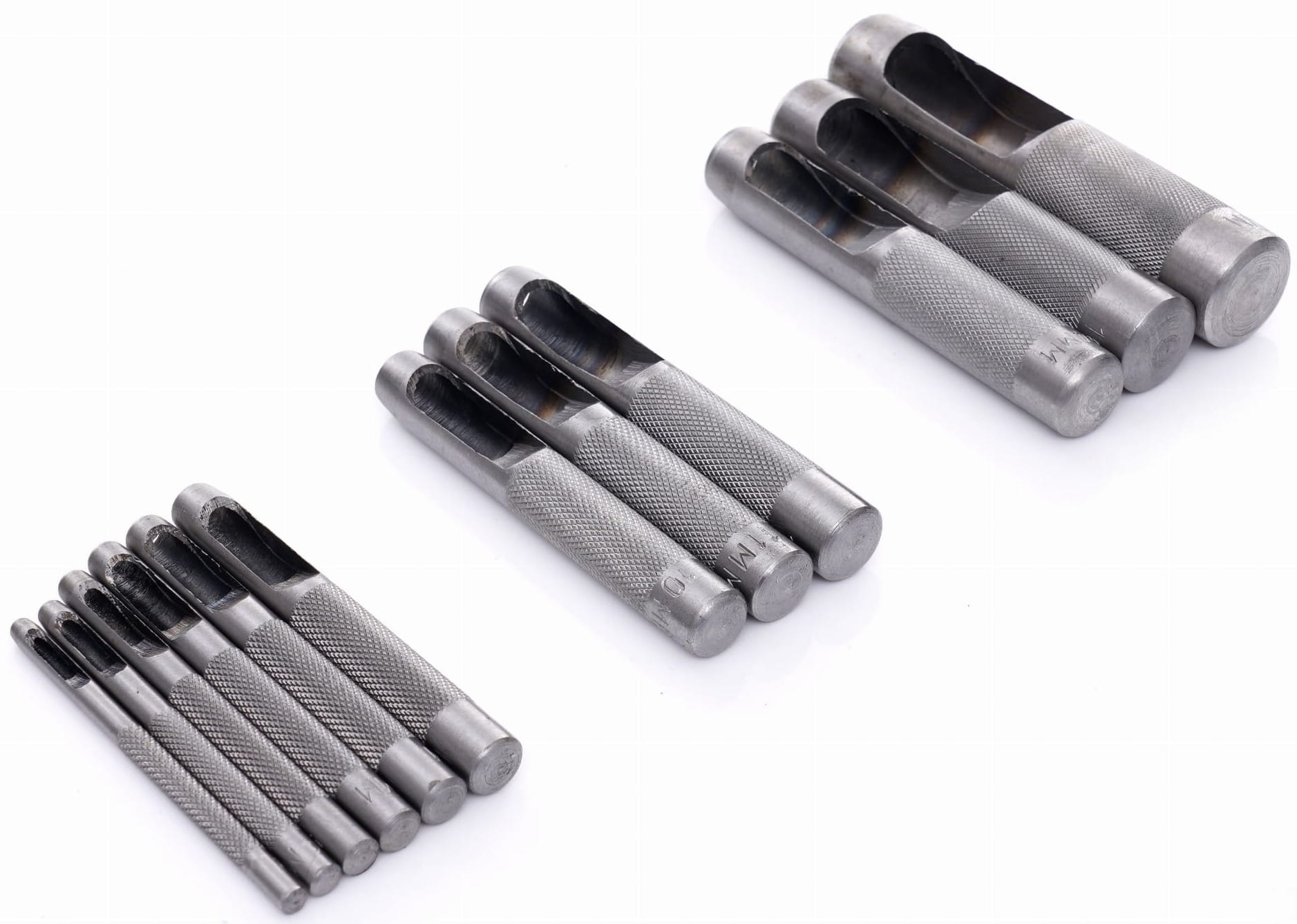 Sada průbojníků 3–19 mm KD11202 – celkový pohled na sadu