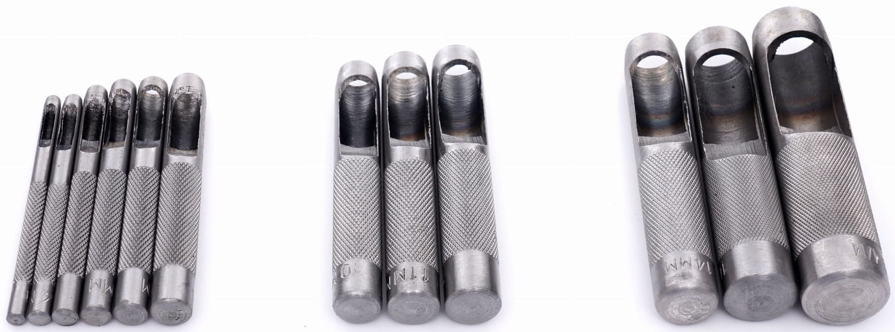Sada průbojníků 3–19 mm KD11202 – uložení v pouzdře