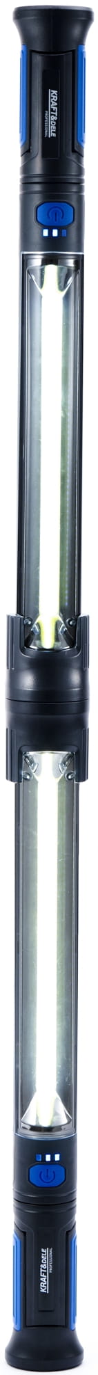 Workshopová nabíjecí dvojitá LED lampa KD3499 – detail svítivosti