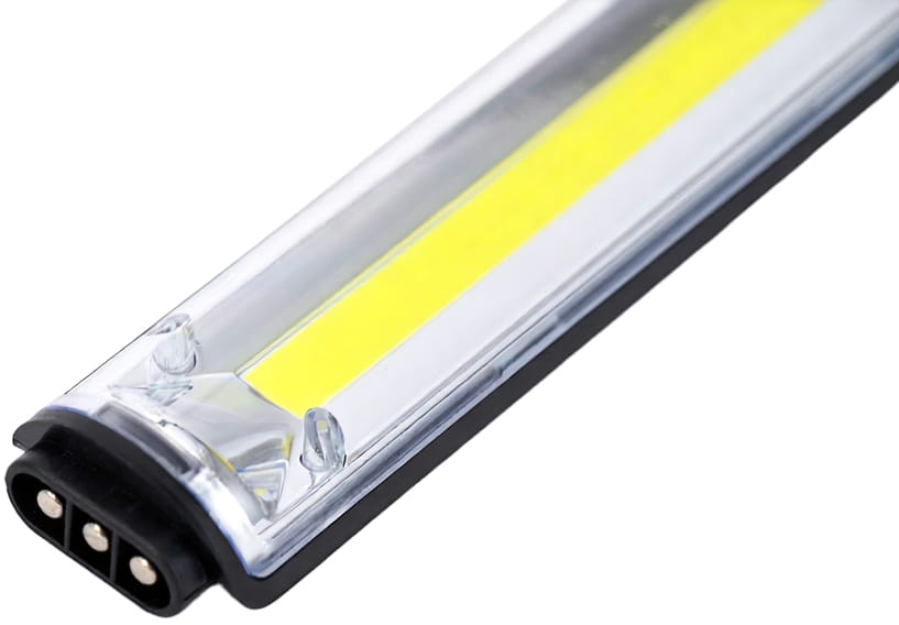 Workshopová nabíjecí dvojitá LED lampa KD3499 – detail ovládání