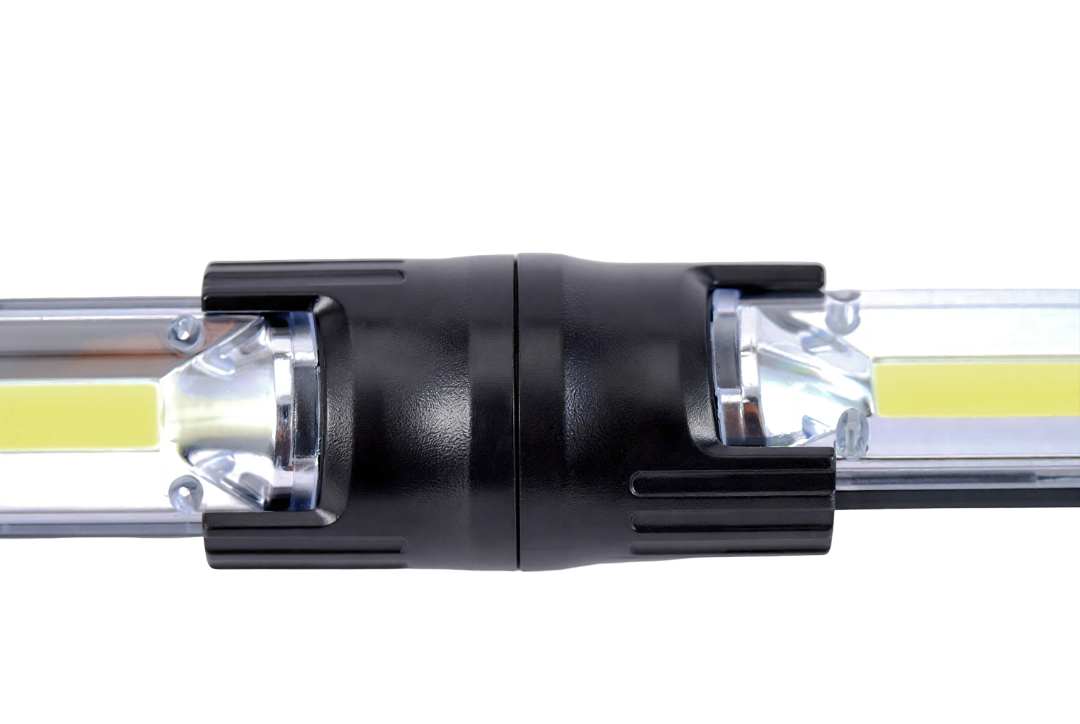 Workshopová nabíjecí dvojitá LED lampa KD3499 – celkový pohled
