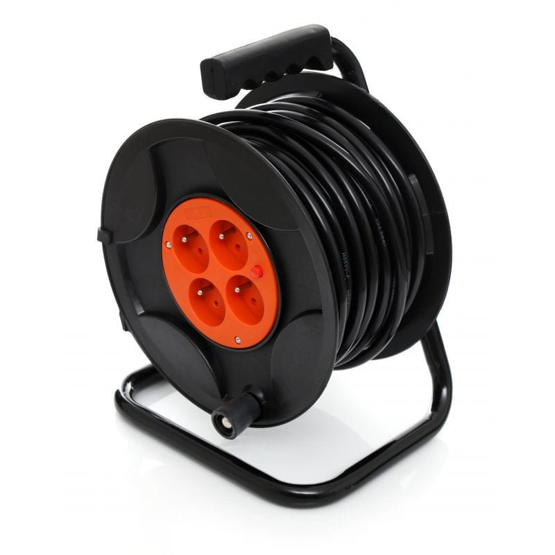 Zahradní prodlužovací kabel 50 m na bubnu KD4018 4