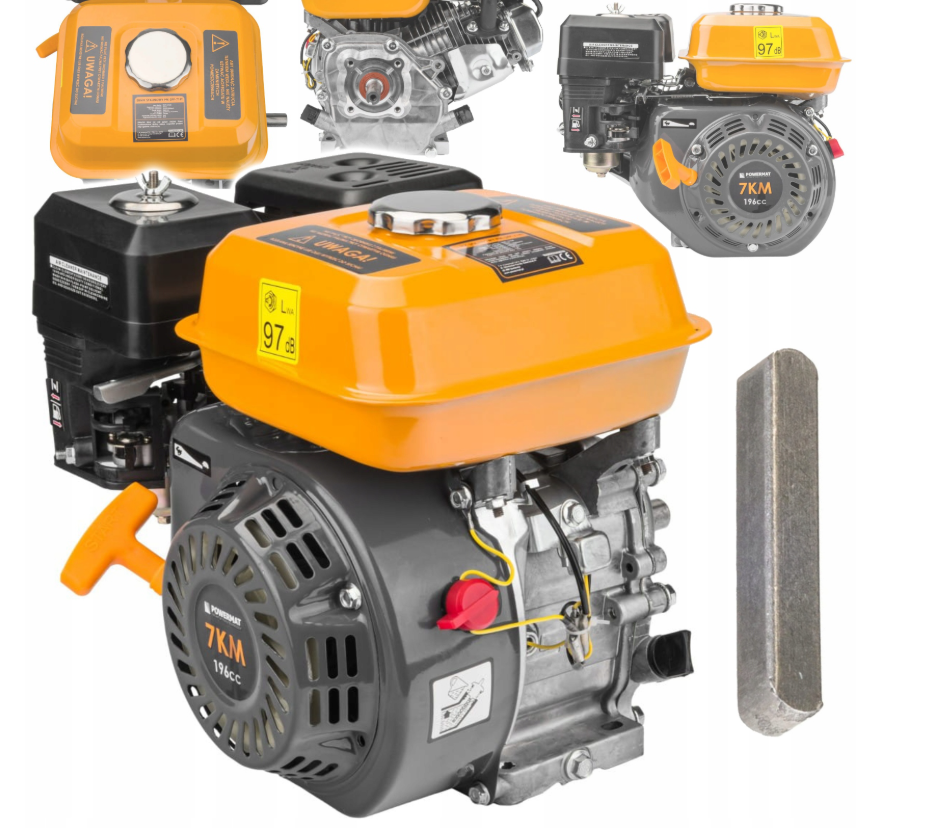 Benzínový motor Powermat PM-SSP-719T 4,9 kW (7 HP) – OHV