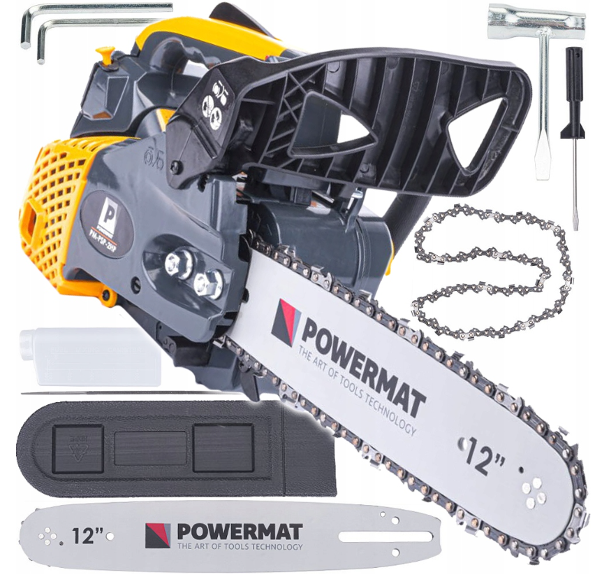 Benzínová řetězová pila 2 HP (1500 W) – lišta 30 cm