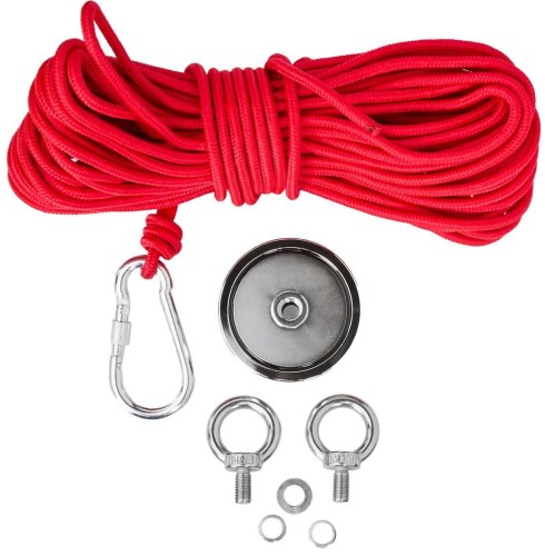 Kraft&Dele KD10418 magnetický držák neodymový magnet 180 kg — celkový pohled
