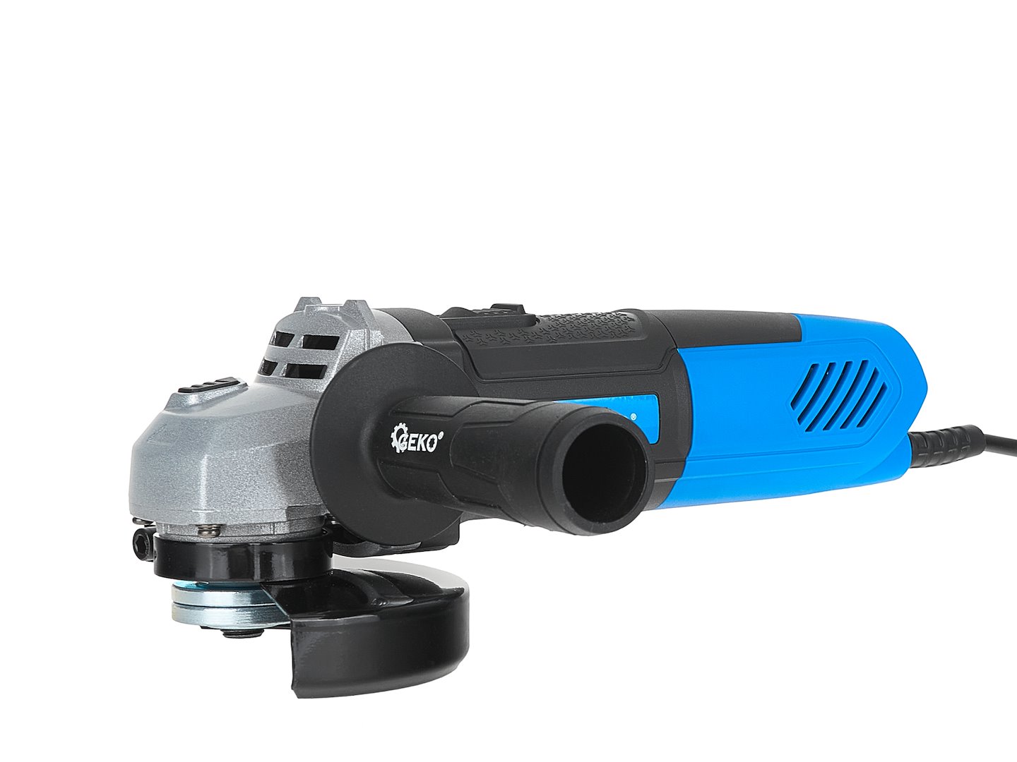 Úhlová bruska 125 mm 900 W s regulací otáček Geko — Detail