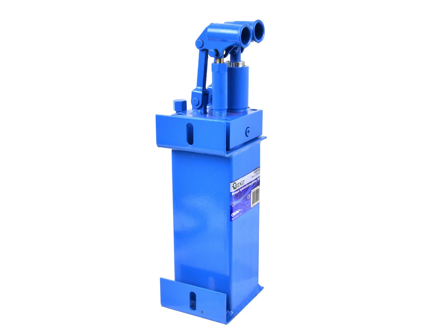Hydraulická pumpa lisu Geko 50 t 1 x 2 mm — V provozu