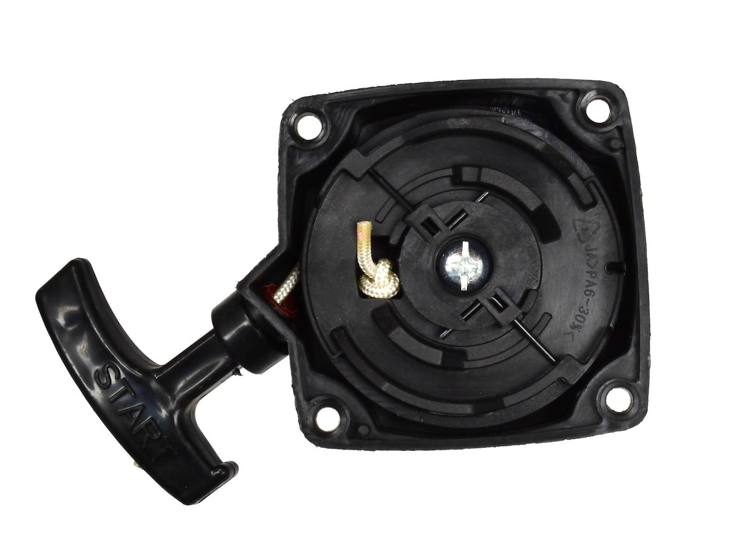 Startovací mechanismus Geko CG81080-2 pro spalovací postřikovače — V provozu