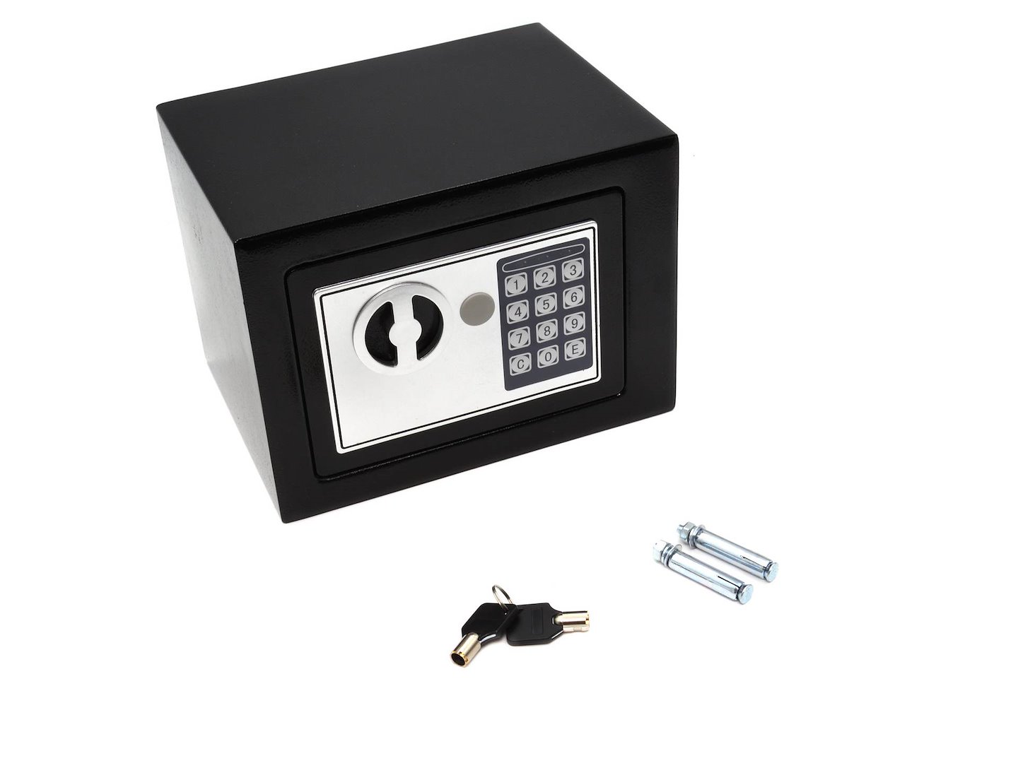 Trezor s číselným a elektronickým zámkom 21 x 17 x 17 cm – Geko 4