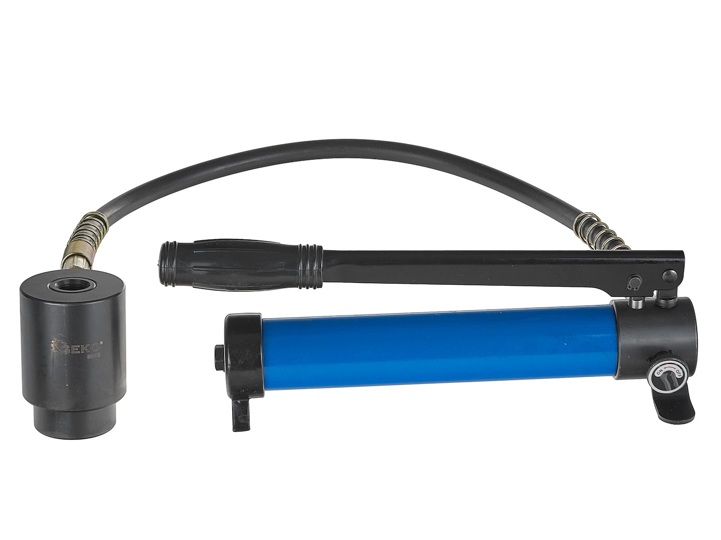 Hydraulický vysekávač otvorů do plechů 2260 mm 10t – Geko 3