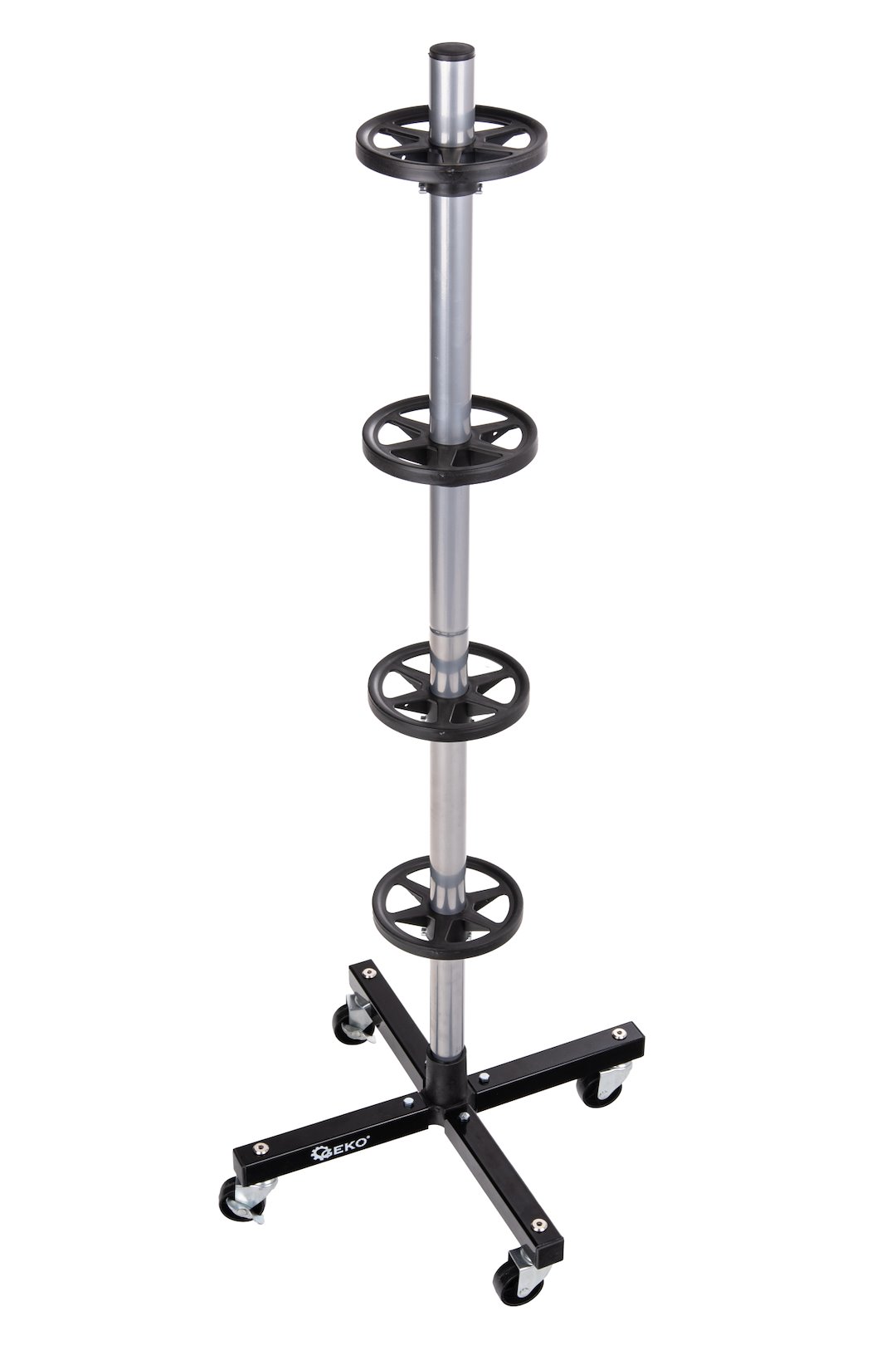 Stojan na kola 100 kg – mobilní Geko s nosností 100 kg a rozměry 100 x 40 x 100 cm — Detail konstrukce