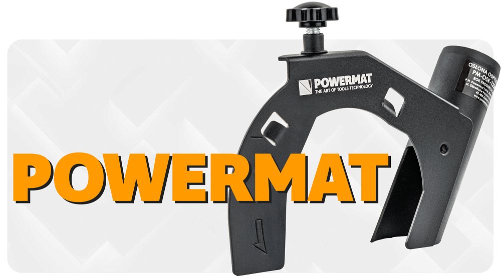 Odsávací kryt proti prachu pro úhlové brusky 115–125 mm POWERMAT PM-OSK-125MN