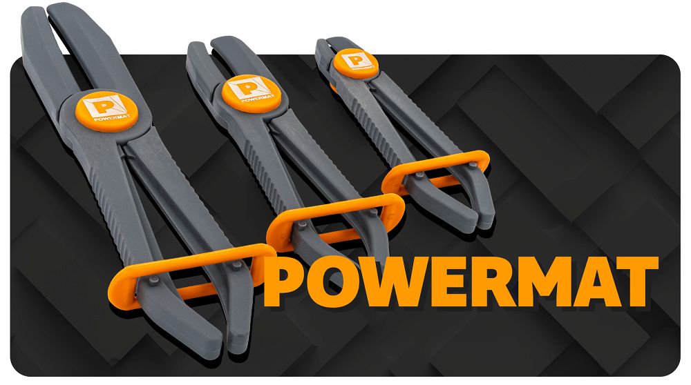 Sada kleští na hadice s kapalinou POWERMAT PM-SDP-3T (3 ks)