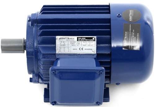 Elektromotor 1,1 kW 380 V KD1810 – pohled na celý motor s výstupní hřídelí