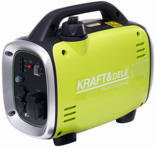 Invertorový generátor 1,3 kW Kraft-Dele KD683 – celkový pohled
