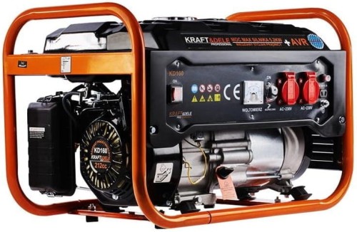 Generátor Kraft-Dele KD160 3500 W – celkový pohled na přístroj