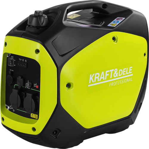 Invertorový generátor Kraft&Dele KD685 – přenosná elektrocentrála 3 kW