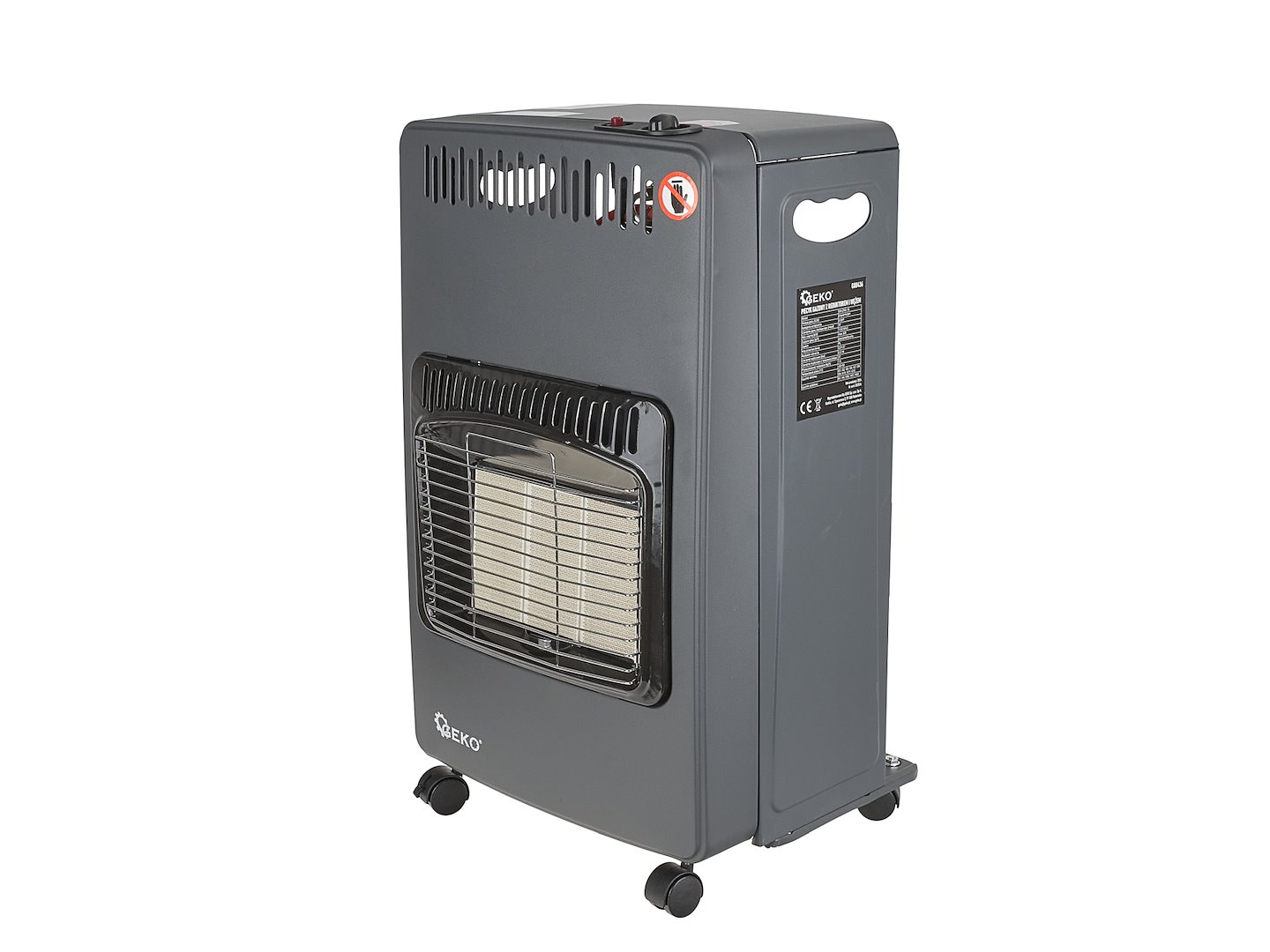 Plynový ohřívač Geko 4,2 kW – sada s redukcí a hadicí (typ 2) 4