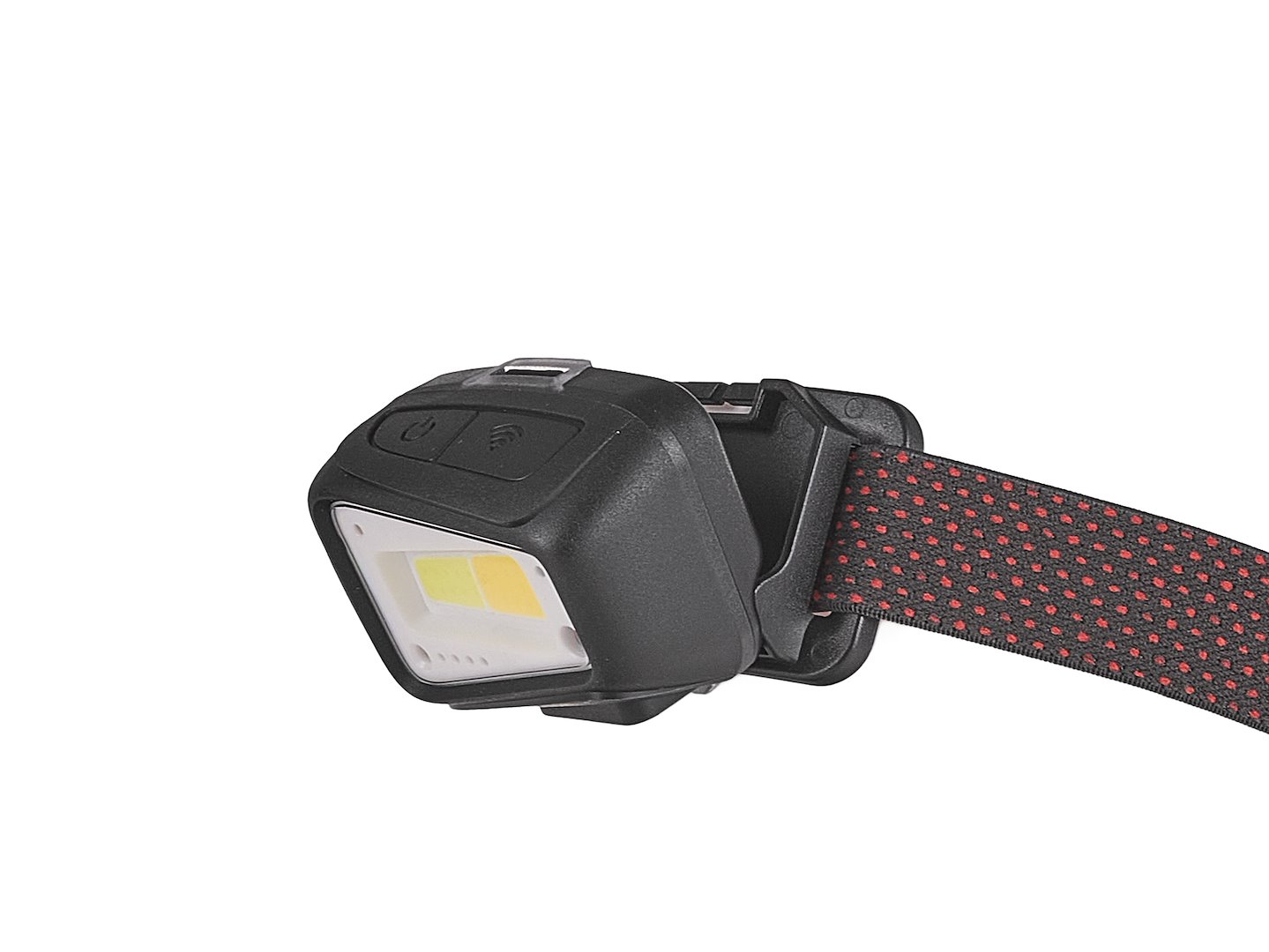 Čelovka LED COB 8W GEKO s pohybovým senzorem – 520lm, IP44, nabíjecí 1800mAh 5