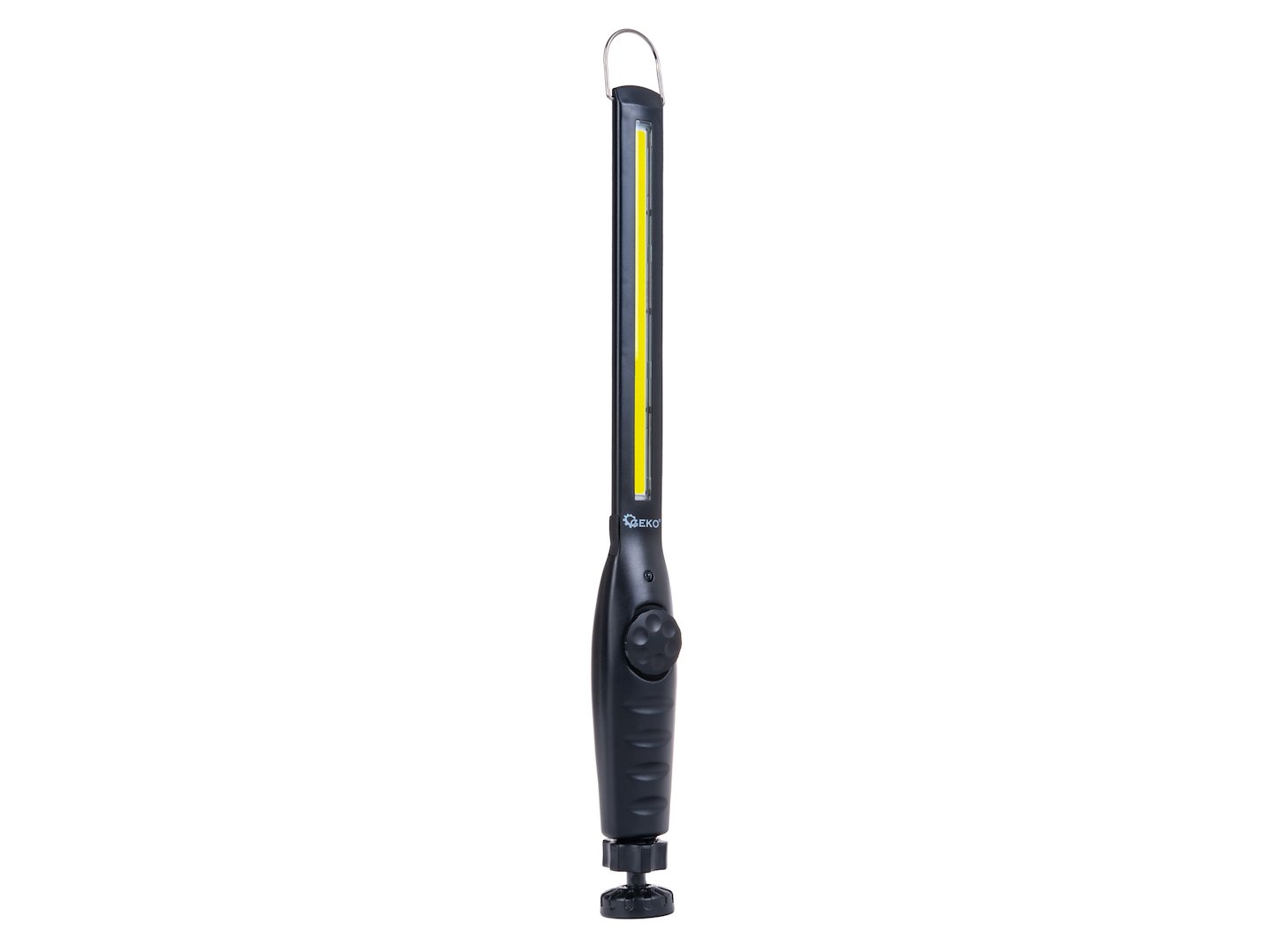 Dílenská LED COB lampa GEKO 10W s magnetem - dobíjecí 1800mAh, 450lm, IP44 odolnost 3