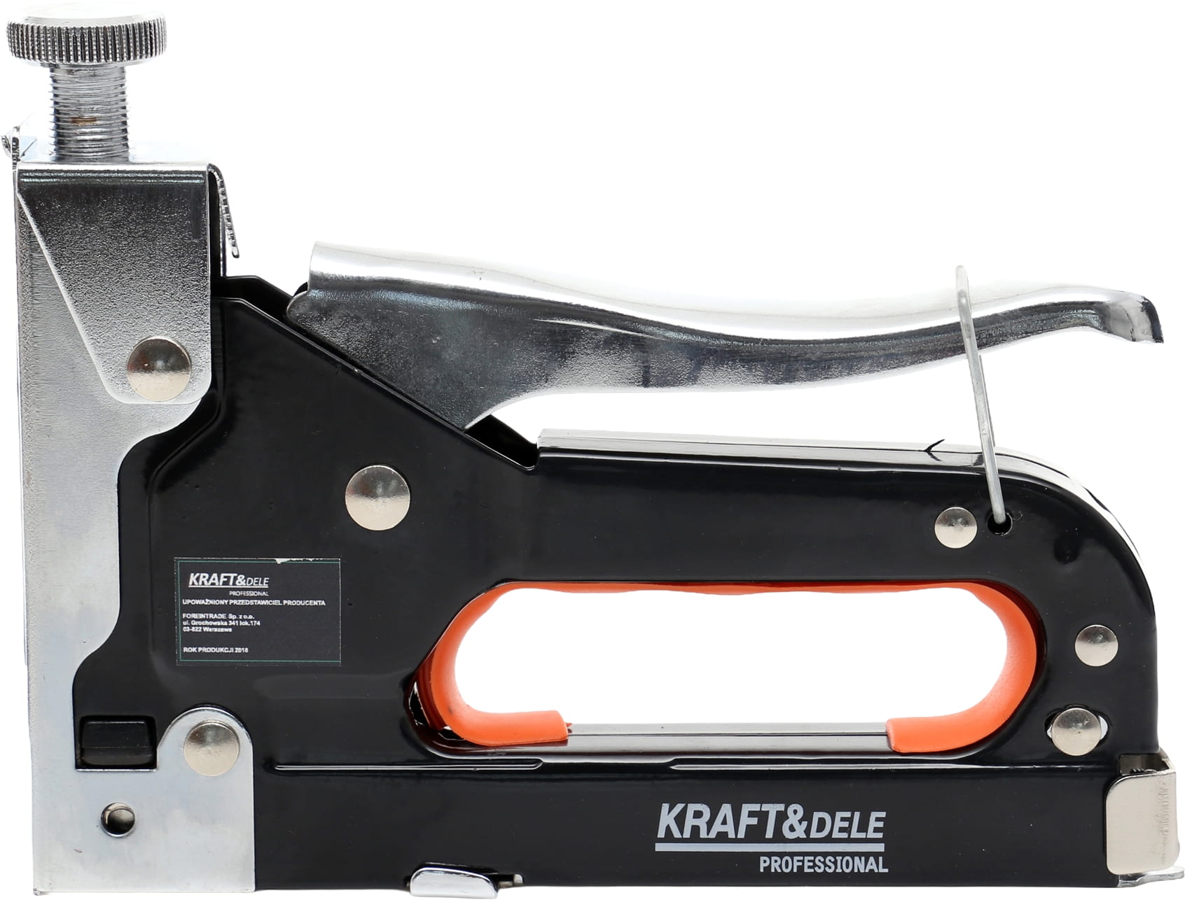 Kovová sešívačka KD10518 – boční pohled
