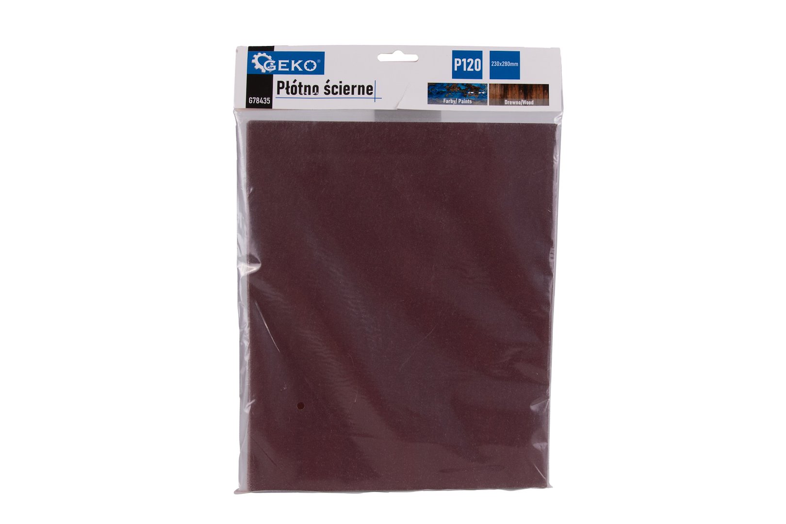 Brusné plátno Geko 230×280 mm P120 - 10 ks pro profesionální dokončovací práce 2