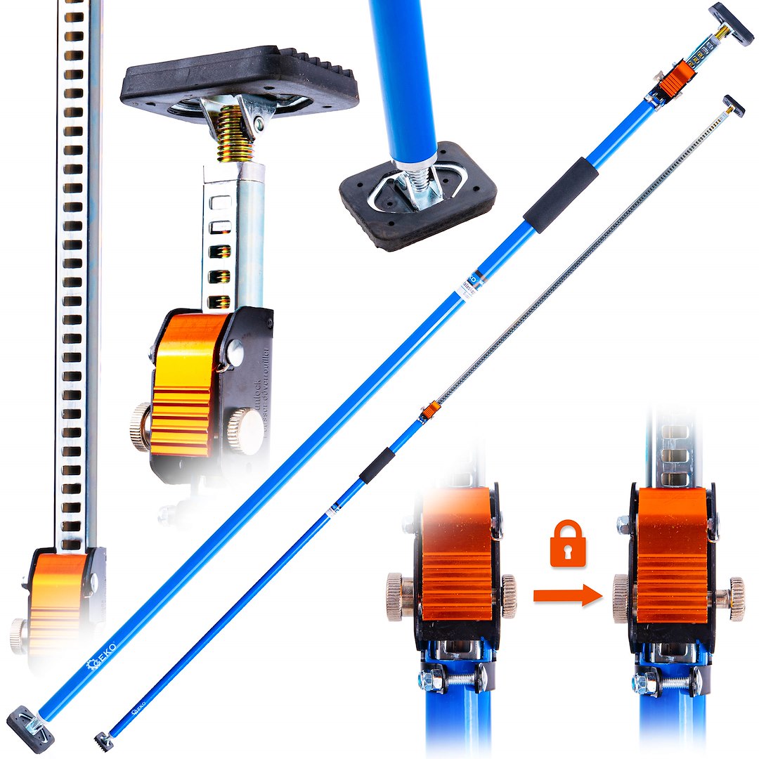 Teleskopická podpora Geko 60 kg 160-290 mm - stavební podpěra pro profesionály 1