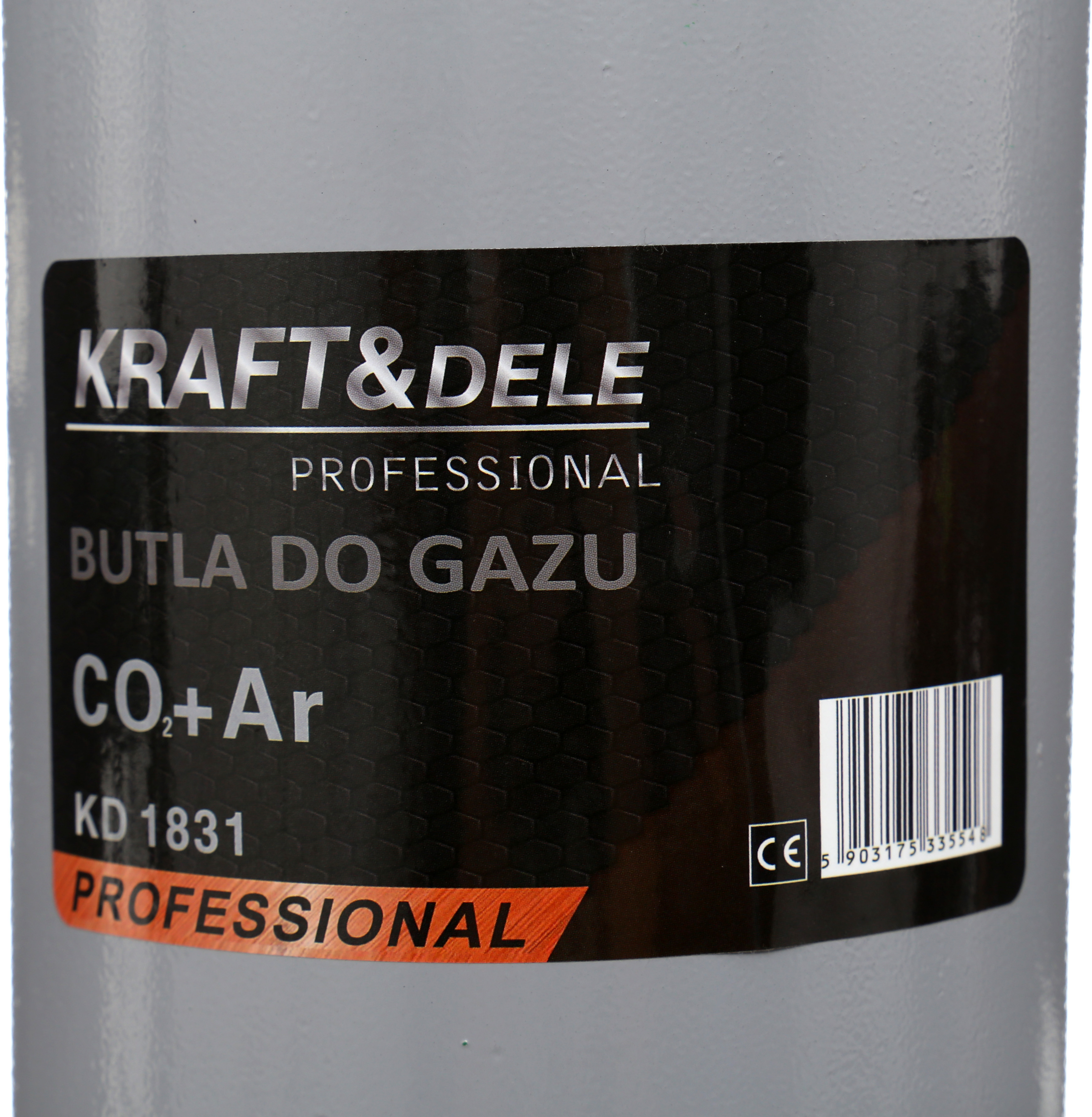 Prázdná plynová láhev AR CO2 8 l KD1831 3