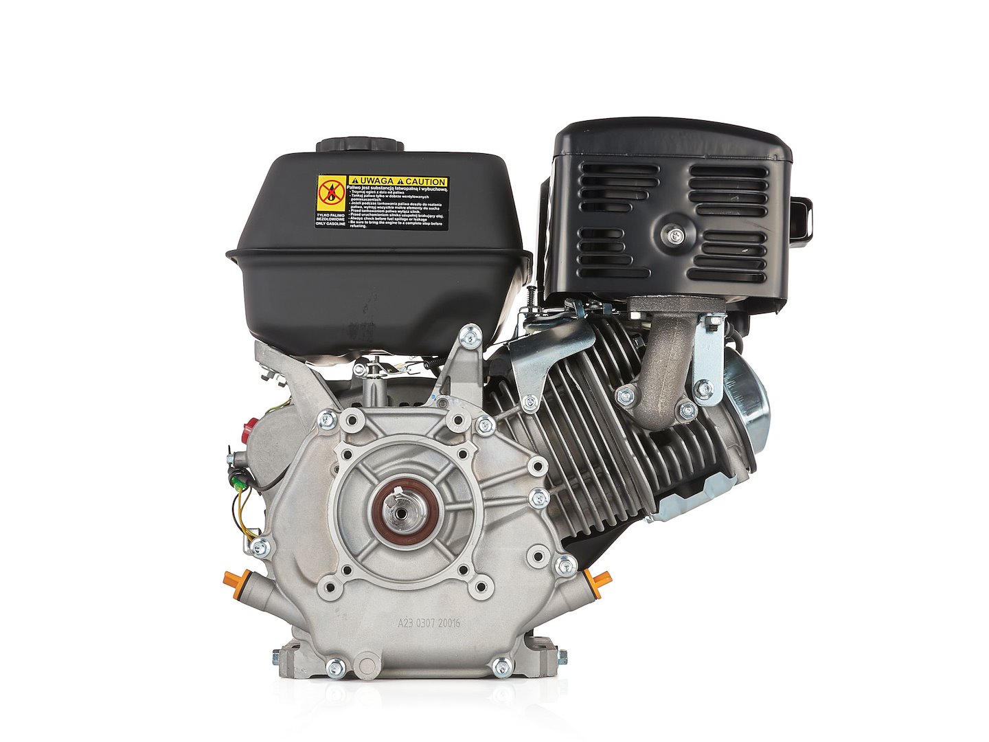Spalovací motor Loncin G390F 13 HP – čtyřtaktní benzínový motor s hřídelí 25 mm pro profesionální nasazení 5