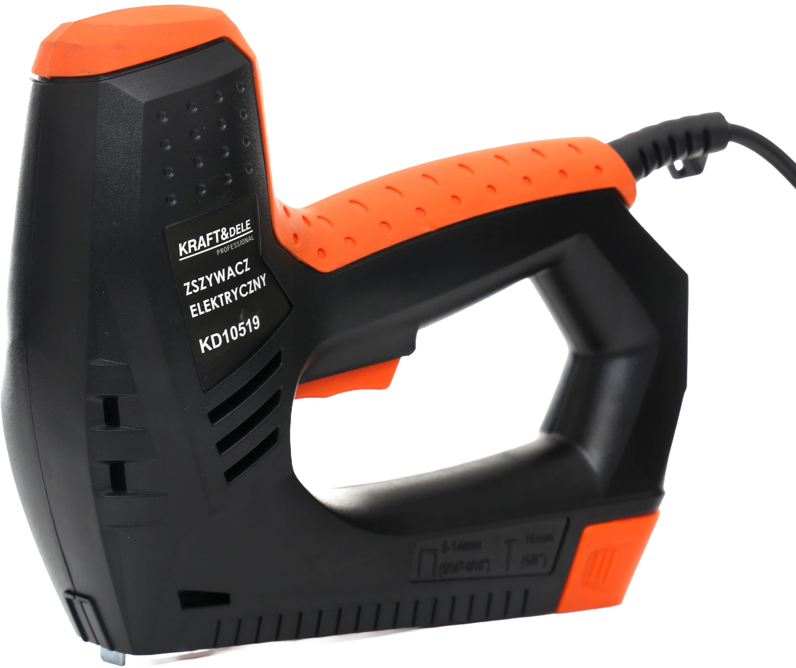 Kraft&Dele KD10519 elektrická sponkovačka – celkový pohled