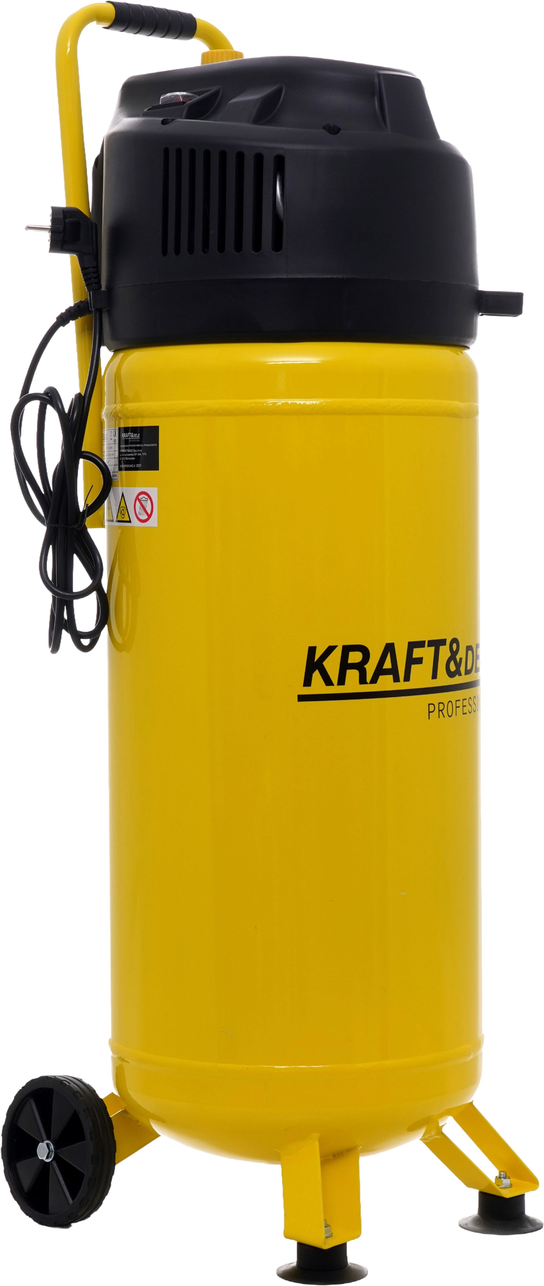 Bezolejový kompresor 50 l 10 bar KD1418 – celkový pohled