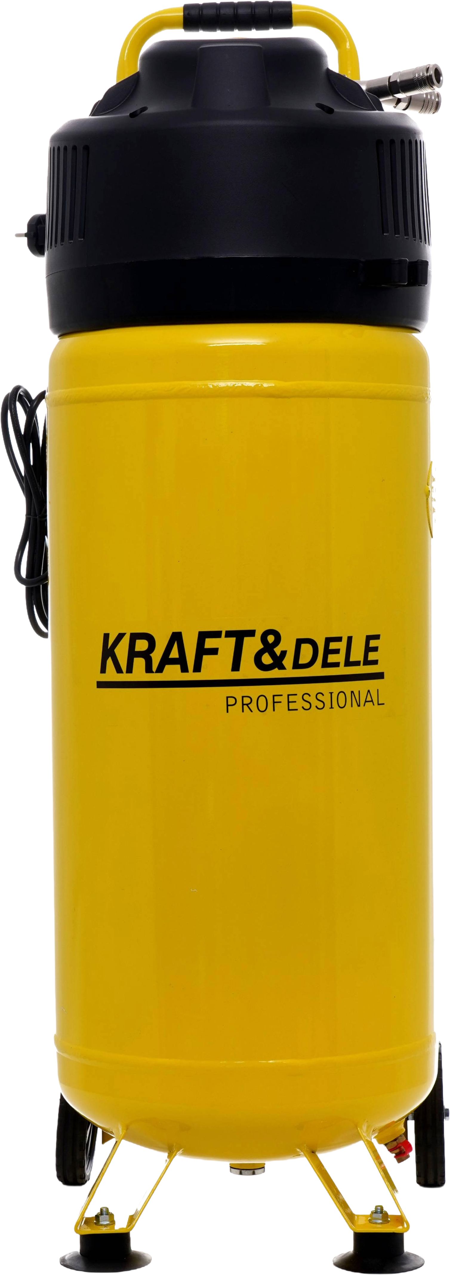 Bezolejový kompresor 50 l 10 bar KD1418 – ovládací panel