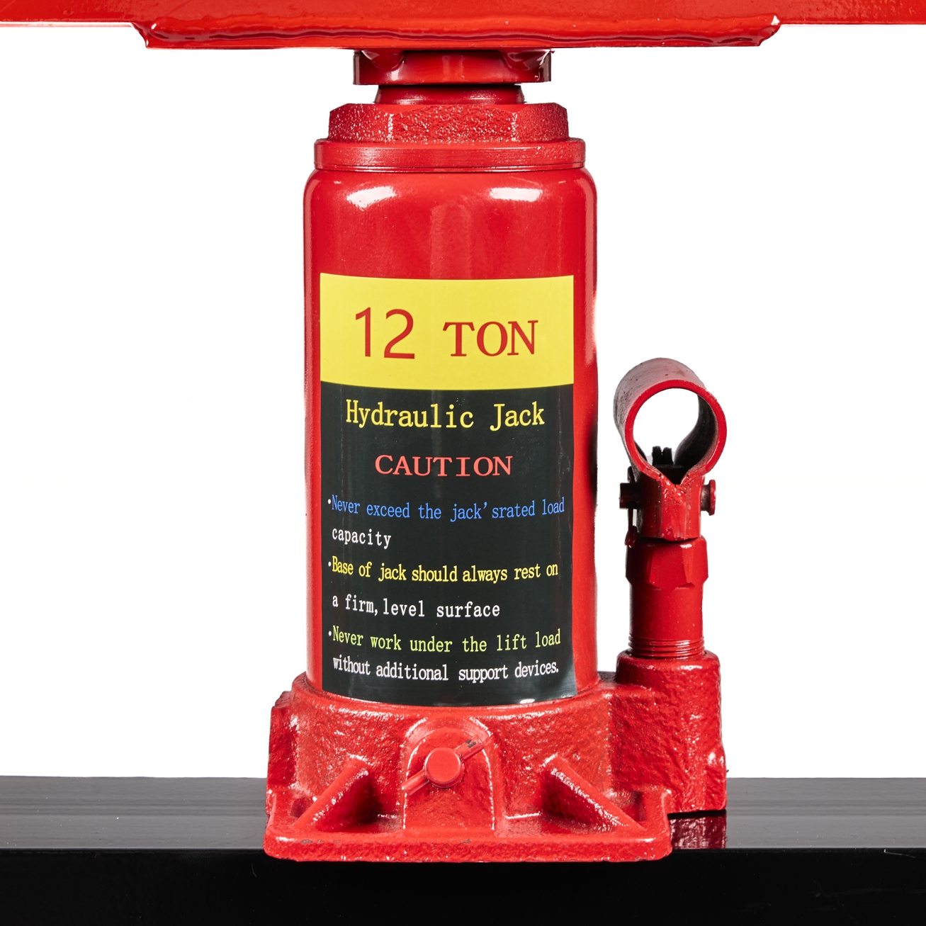 Hydraulický lis 12T KD328 – ovládací páka hydrauliky