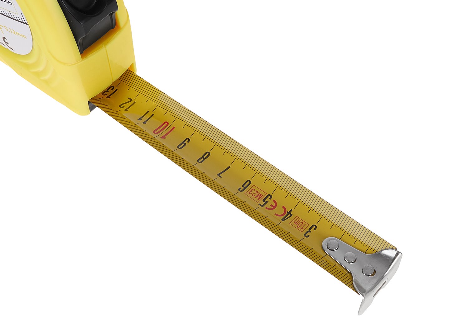 Kovová svinovací páska Geko 10 m × 25 mm – profesionální měřicí pásmo 4