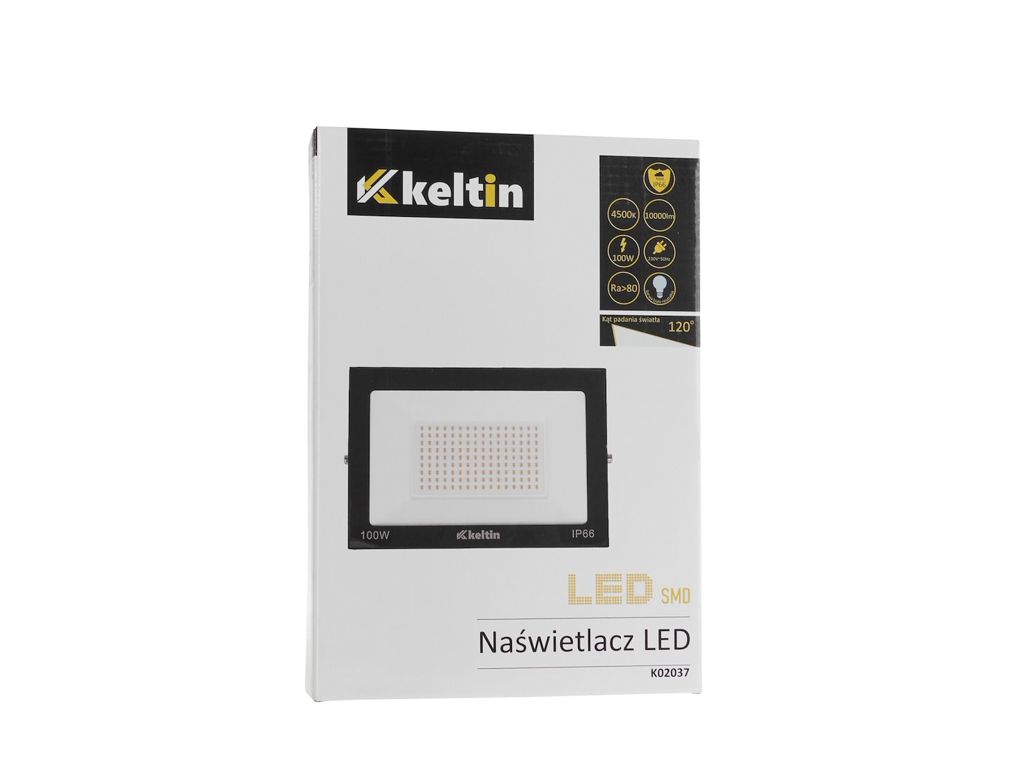 LED světlomet Geko 100W neutrální bílá 4500K - profesionální venkovní osvětlení 6