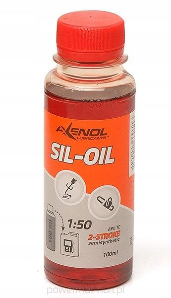 Axenol olej do benzínové pily 100 ml – pohled na balení